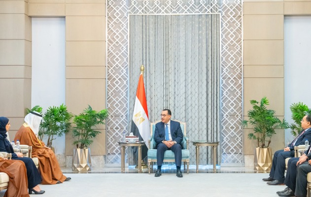 رئيس مجلس الوزراء بجمهورية مصر العربية يستقبل معالي وزير المالية والاقتصاد الوطني بمملكة البحرين