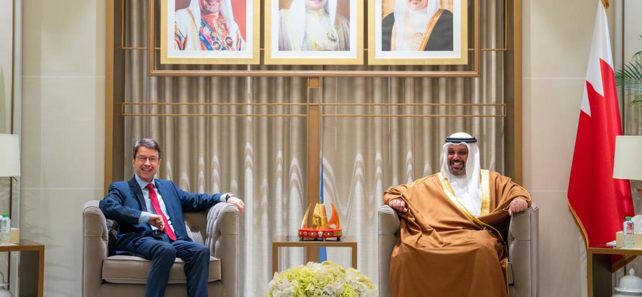 Finance Minister receives German Ambassador