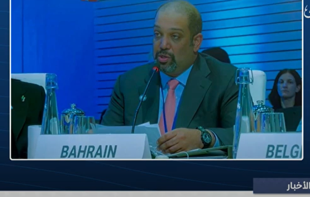 معالي وزير المالية يلقي بيانًا باسم دول المجموعة العربية والمالديف أمام لجنة التنمية