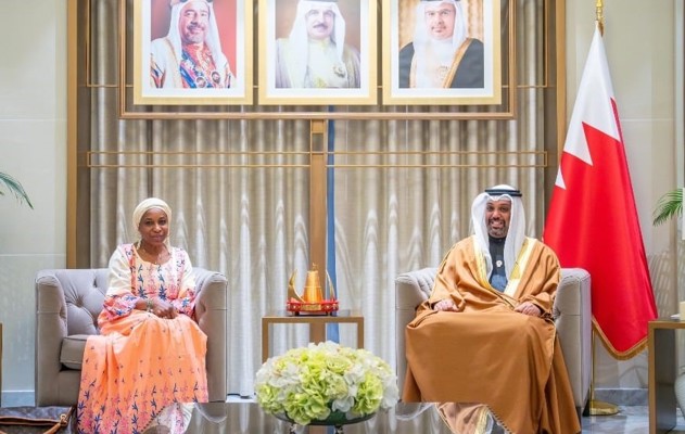 معالي وزير المالية والاقتصاد الوطني يلتقي نائب المدير العام بمنظمة الأمم المتحدة للتنمية الصناعية (اليونيدو)