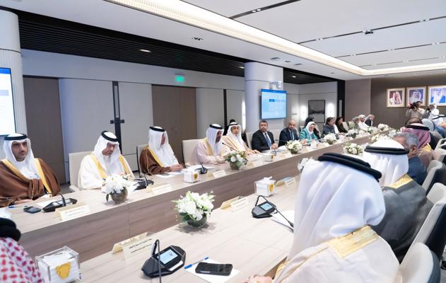 السلطتان التنفيذية والتشريعية تعقدان اجتماعاً مشتركاً لمواصلة التشاور حول موضوع الميزانية العامة للدولة للسنتين الماليتين 2025- 2026 (1)
