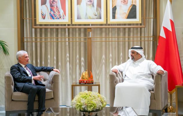 معالي وزير المالية والاقتصاد الوطني يلتقي  الرئيس التنفيذي والمدير العام لشركة ليوناردو الإيطالية