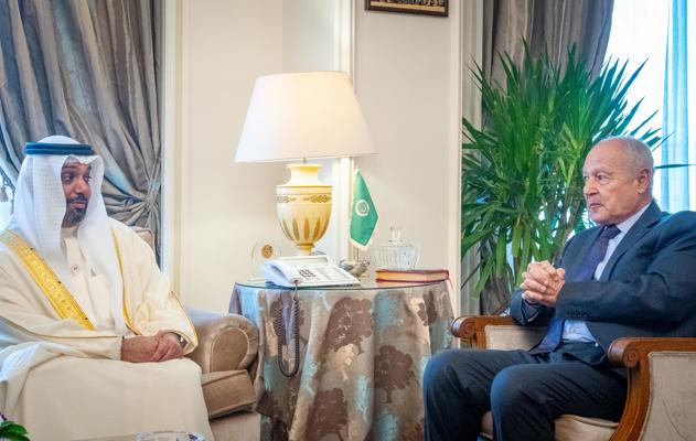 في إطار زيارة معاليه لجمهورية مصر العربية الشقيقة.. معالي وزير المالية والاقتصاد الوطني يلتقي الأمين العام لجامعة الدول العربية
