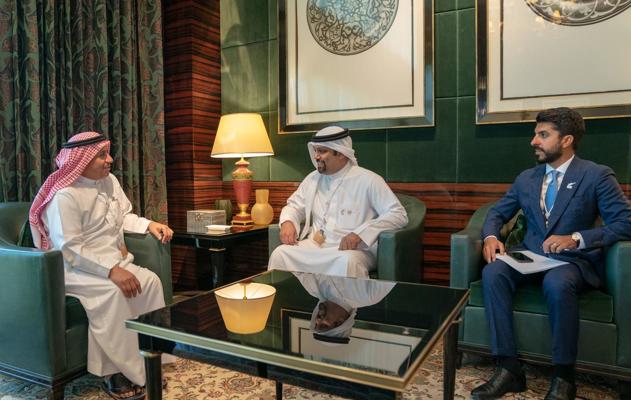 معالي وزير المالية والاقتصاد الوطني يلتقي رئيس مجلس إدارة صندوق النقد العربي