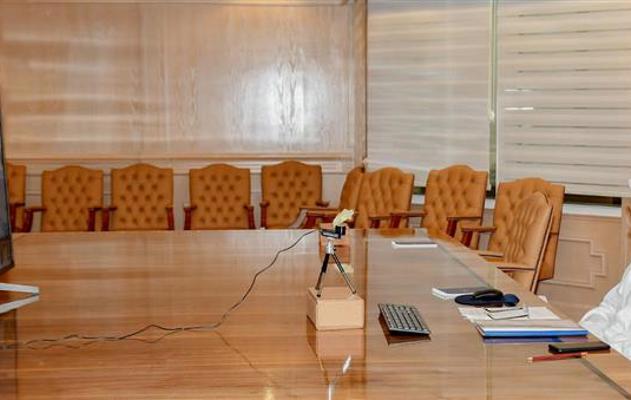 وكيل الوزارة لشؤون المالية يشارك في الاجتماع المرئي لوكلاء وزارات المالية في الدول العربية 