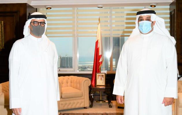 وزير المالية و الاقتصاد الوطني يستقبل مدير إدارة الاستثمار بمجلس احتياطي الأجيال القادمة بمناسبة تعيينه 
