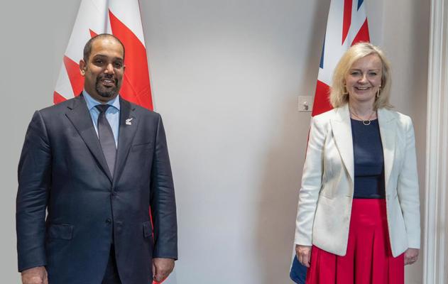 Minister of Finance and National Economy meets UK Secretary of State for International Trade
