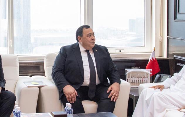 سعادة وكيل الوزارة للشئون المالية يجتمع مع نائب وزير خارجية تركمنستان 