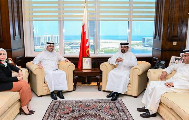 معالي وزير المالية والاقتصاد الوطني يستقبل رئيس لجنة الشؤون المالية والاقتصادية بمجلس النواب ونائب رئيس اللجنة
