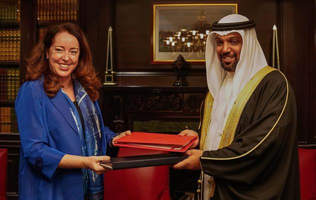 لدى توقيع معاليه اتفاقية إزالة الازدواج الضريبي مع الاتحاد الفيدرالي السويسري