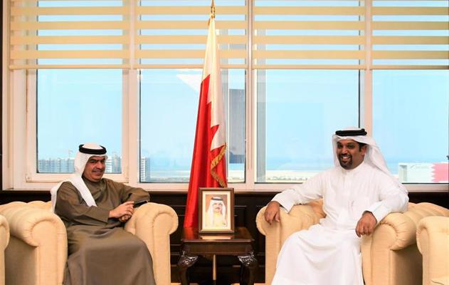 وزير المالية والاقتصاد الوطني يشيد بدور سفارة البحرين بالمملكة المتحدة في تعزيز التعاون المشترك