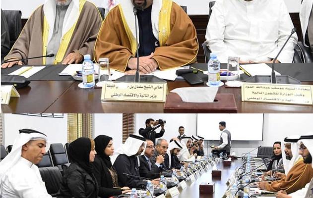 لدى لقائه بأعضاء اللجنة المالية والاقتصادية بمجلسي الشورى والنواب