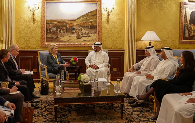 وزير المالية والاقتصاد الوطني يلتقي نائب مستشار الأمن القومي بالبيت الأبيض لشئون الشرق الاوسط وشمال أفريقيا