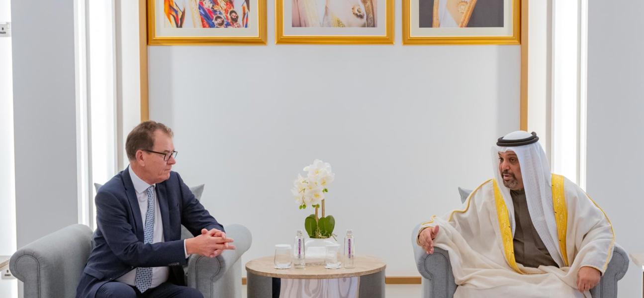معالي وزير المالية والاقتصاد الوطني يستقبل مدير عام منظمة الأمم المتحدة للتنمية الصناعية (اليونيدو)