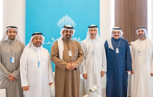 معالي وزير المالية والاقتصاد الوطني يلتقي وزير دولة الإمارات العربية المتحدة للشؤون المالية (1)