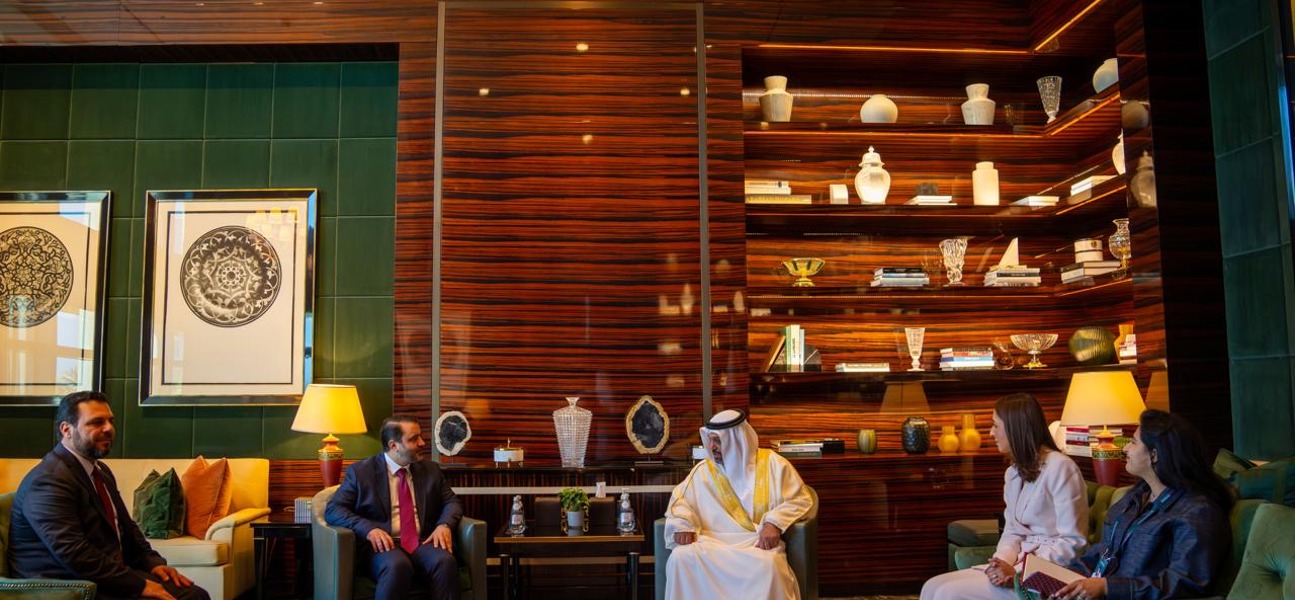 في إطار مشاركة معاليه في منتدى 