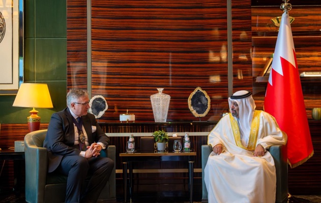 Finance Minister meets Lord Mayor of London