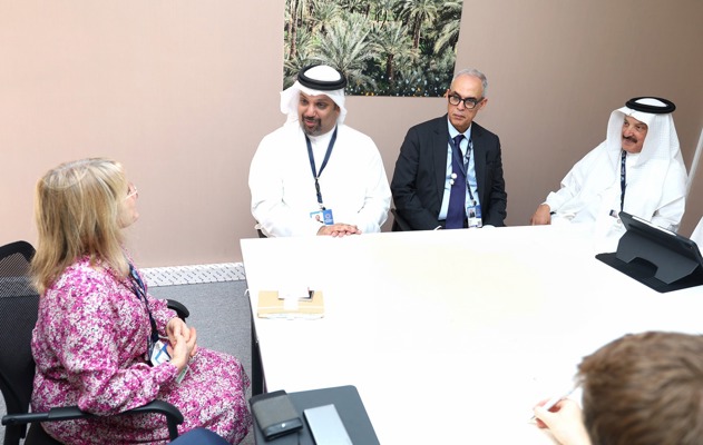 معالي وزير المالية والاقتصاد الوطني يلتقي بنائبة رئيس وزراء حكومة جيرسي