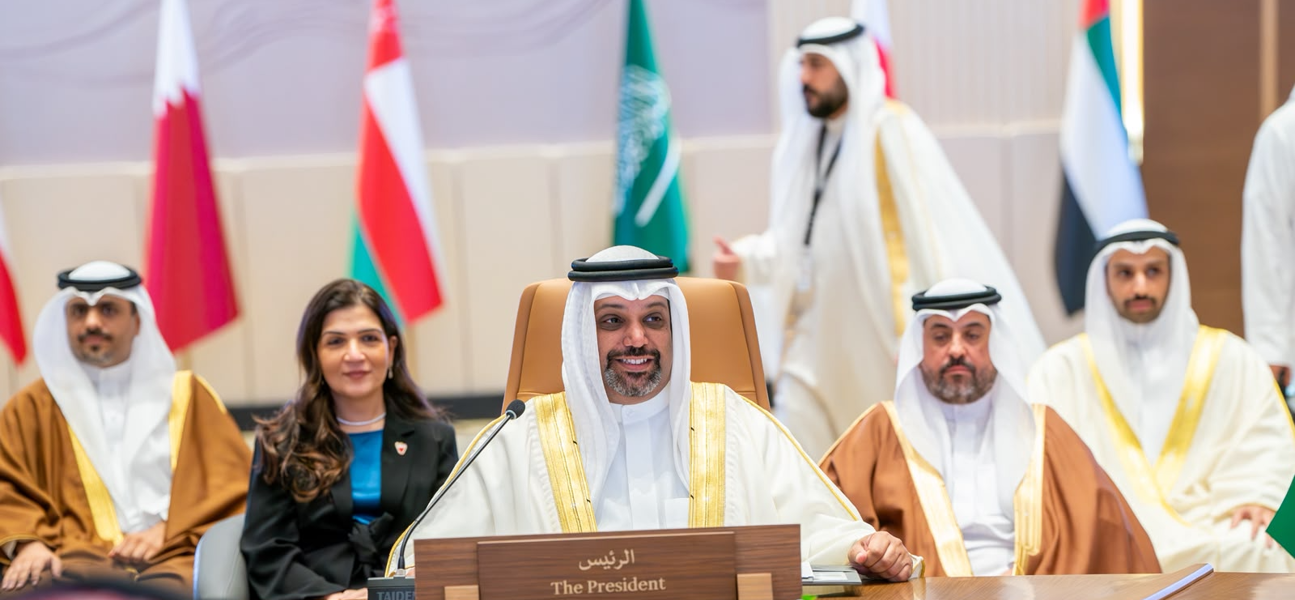 لدى ترؤس معاليه الاجتماع المشترك بين أصحاب المعالي وزراء المالية بدول مجلس التعاون لدول الخليج العربية ومحافظي البنوك المركزية مع المدير العام لصندوق النقد الدولي