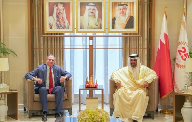 مـعالي وزير المالية والاقتصاد الوطني يستقبل سفير الجمهورية الايطالية بمناسبة تعيينه