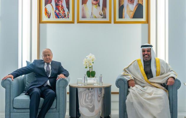 معالي وزير المالية والاقتصاد الوطني يستقبل الأمين العام لجامعة الدول العربية