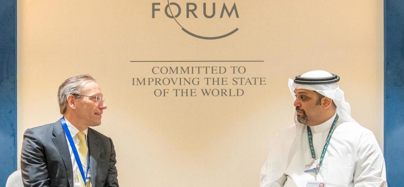 في إطار مشاركة معاليه في المنتدى الاقتصادي العالمي بالرياض.. معالي وزير المالية والاقتصاد الوطني يلتقي وزير الدولة للاقتصاد والمالية والشؤون الأوروبية الألماني
