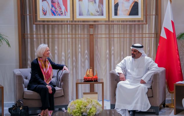 معالي وزير المالية والاقتصاد الوطني يستقبل الرئيس الإقليمي لمنطقة أوروبا الوسطى والشرق الأوسط في شركة 