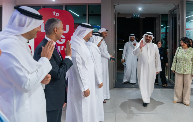 معالي وزير المالية والاقتصاد الوطني يحضر ختام النسخة الخامسة من فعالية ستارت أب بحرين ويكند