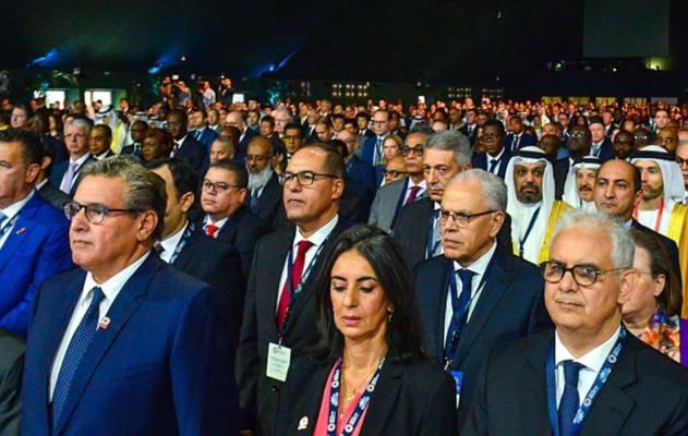 معالي وزير المالية والاقتصاد الوطني يشارك في الجلسة العامة للاجتماعات السنوية لمحافظي مجموعة البنك الدولي وصندوق النقد الدولي في المملكة المغربية