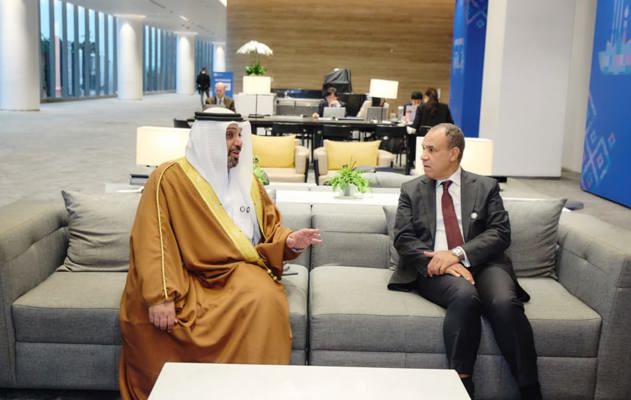 في إطار مشاركة معاليه في الاجتماعات السنوية لصندوق النقد الدولي والبنك الدولي في بانكوك.. معالي وزير المالية والاقتصاد الوطني يلتقي وزير الخارجية والتعاون الدولي والمصريين بالخارج بجمهورية مصر العربية