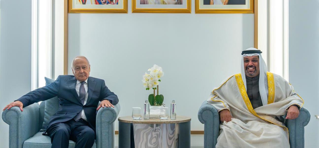 معالي وزير المالية والاقتصاد الوطني يستقبل الأمين العام لجامعة الدول العربية
