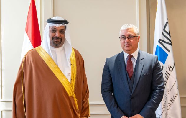 معالي وزير المالية والاقتصاد الوطني يلتقي رئيس الهيئة العامة للمنطقة الاقتصادية لقناة السويس