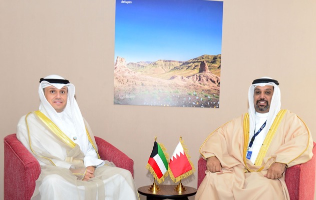 في إطار مشاركة معاليه في اجتماعات صندوق النقد الدولي والبنك الدولي في المغرب .. معالي وزير المالية والاقتصاد الوطني يلتقي وزير المالية بدولة الكويت