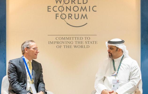 في إطار مشاركة معاليه في المنتدى الاقتصادي العالمي بالرياض.. معالي وزير المالية والاقتصاد الوطني يلتقي وزير الدولة للاقتصاد والمالية والشؤون الأوروبية الألماني
