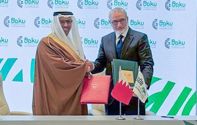 على هامش اجتماعات مجموعة البنك الإسلامي للتنمية السنوية للعام 2026 في باكو.. وزارة المالية والاقتصاد الوطني توقع مع البنك الإسلامي للتنمية اتفاقيتي تمويل مشروعي تطوير شارع الملك فيصل وتوسعة مدينة سلمان الصناعية