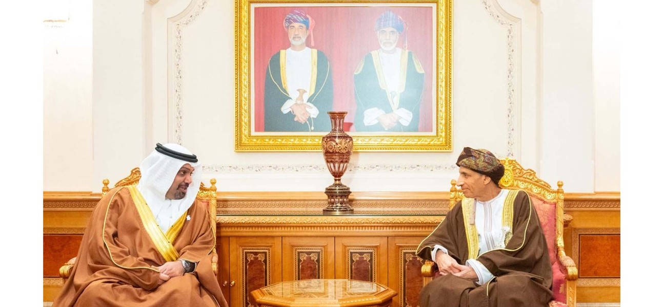 صاحب السمو نائب رئيس الوزراء لشؤون مجلس الوزراء بسلطنة عمان يستقبل معالي وزير المالية والاقتصاد الوطني