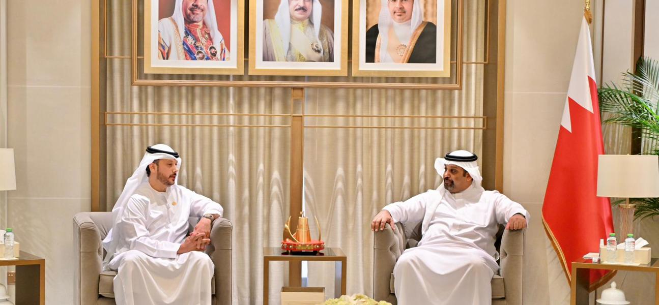 معالي وزير المالية والاقتصاد الوطني يلتقي الرئيس التنفيذي لمصرف عجمان