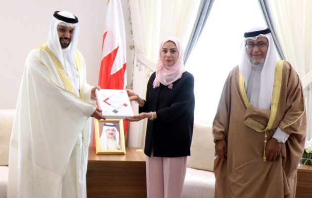 The Speaker receives Parliament and Finance Ministers