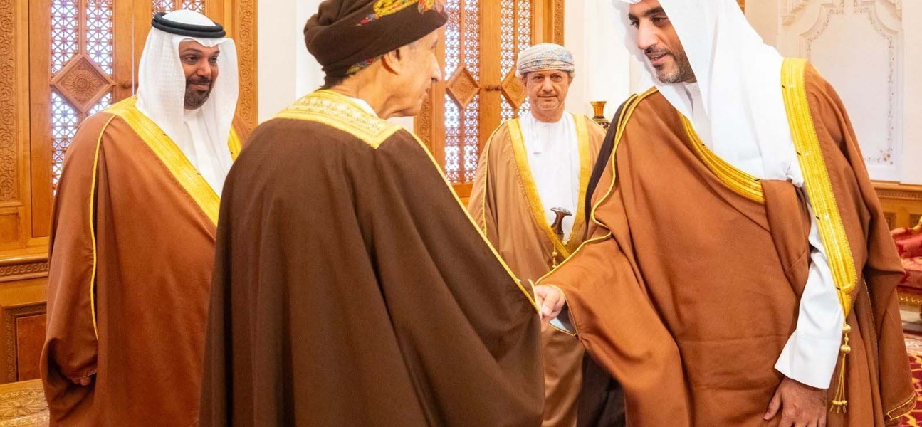 صاحب السمو نائب رئيس الوزراء لشؤون مجلس الوزراء بسلطنة عمان يستقبل معالي وزير المالية والاقتصاد الوطني