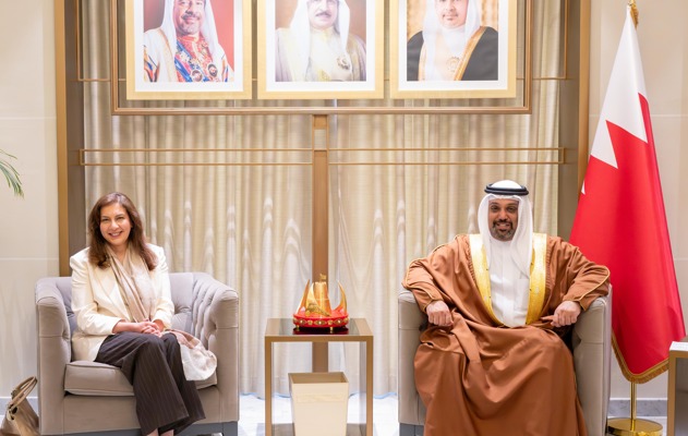 معالي وزير المالية والاقتصاد الوطني يلتقي سفيرة جمهورية مصر العربية لدى مملكة البحرين